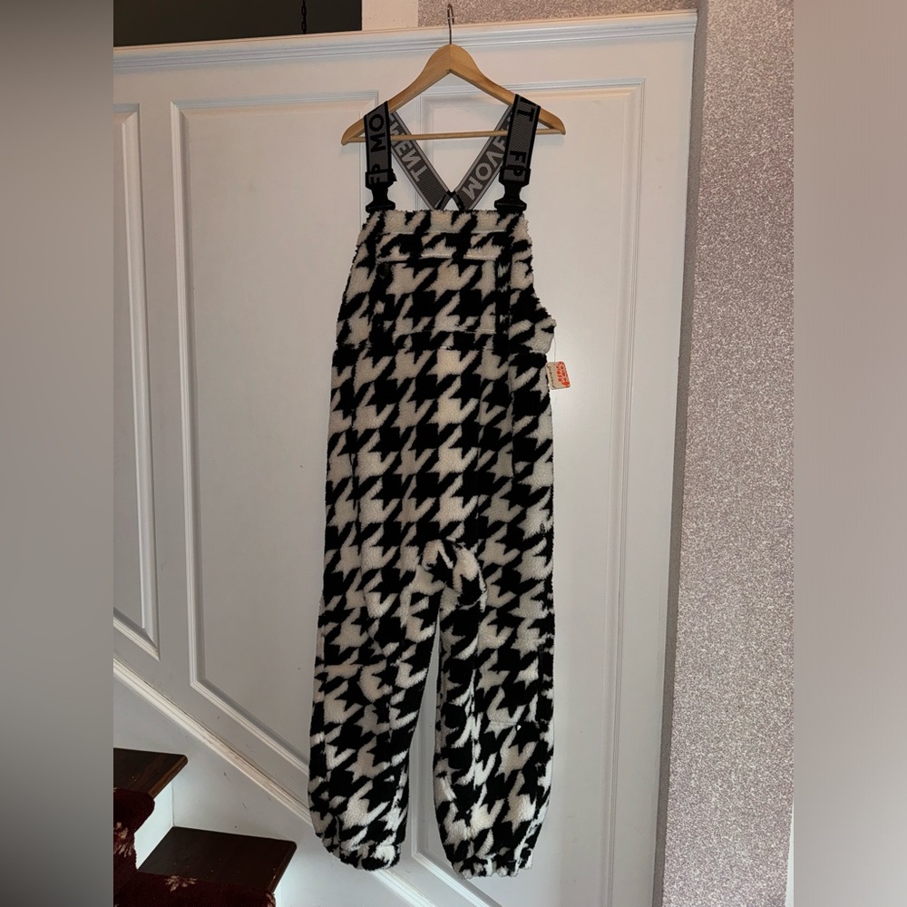 NWT Free People Movement Hit The Slopes Printed Salopette - Picture 6 of 16